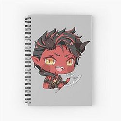 Karlach - Baldur's Gate 3 Spiral Notebook