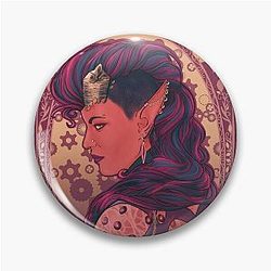 Karlach in Art Nouveau Pin