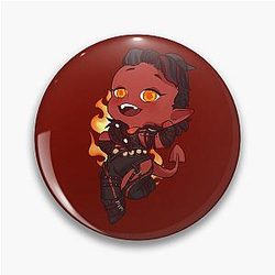 Chibi Karlach Pin