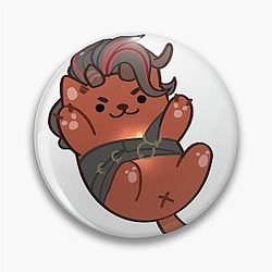 Karlach Cat - Baldurs Gate 3 - Pin