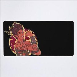 Let's Cook with Fire Baby Karlach Baldur's Gate 3 Desk Mat