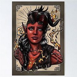 Karlach Demon Girlfriend Poster