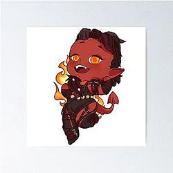 Chibi Karlach Poster