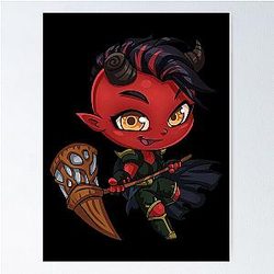 Karlach Fury of Avernus Poster