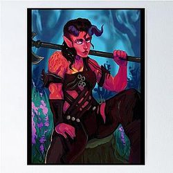 Karlach Fanart Poster