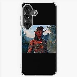 Karlach the Tiefling Barbarian Adventurer Phone Case