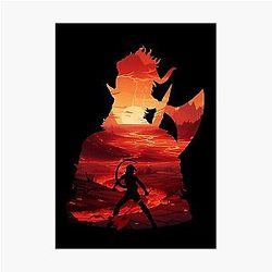 Baldur's Gate 3 - Karlach Negative Illusion Photographic Print