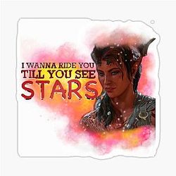 Karlach Sticker Seeing Stars