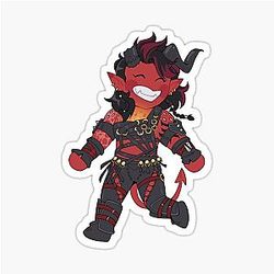 Karlach Chibi Sticker