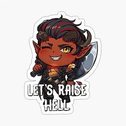 Chibi Karlach Sticker
