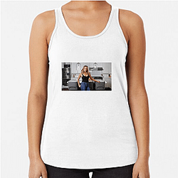 Screen Siren Katee Sackhoff Tank Tops