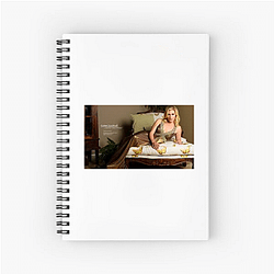 Hollywood Starlet Katee Sackhoff Notebook