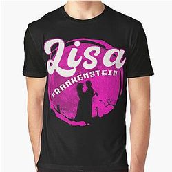 Lisa Frankenstein: A Graphic Tribute to Carla Gugino, Kathryn Newton, Cole Sprouse Lisa Frankenstein movie T-Shirt