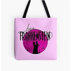 Lisa Frankenstein movie Carla Gugino Kathryn Newton Cole Sprouse All Over Print Tote Bag