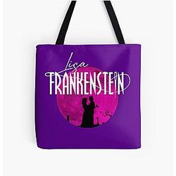 Lisa Frankenstein Movie Carla Gugino Kathryn Newton Cole Sprouse All Over Print Tote Bag
