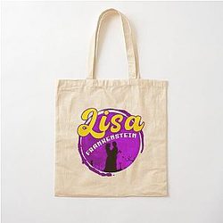 Lisa Frankenstein: A Whimsical Tribute to an All-Star Cast Featuring Carla Gugino, Kathryn Newton, Cole Sprouse, Lisa Frankenstein movie Cotton Tote Bag