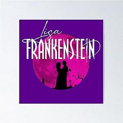 Lisa Frankenstein movie Carla Gugino Kathryn Newton Cole Sprouse Poster
