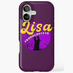 Lisa Frankenstein: A Whimsical Graphic Tribute to an All-Star Cast Carla Gugino Kathryn Newton Cole Sprouse Lisa Frankenstein Movie iPhone Tough Case