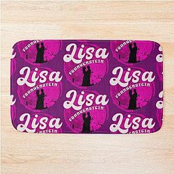 Lisa Frankenstein: A Whimsical Tribute to an All-Star Cast Kathryn Newton, Cole Sprouse movie Bath Mat