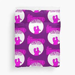 Carla Gugino, Kathryn Newton, Cole Sprouse, Lisa Frankenstein movie Duvet Cover