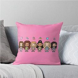 Katseye Dream Touch Tour Throw Pillow
