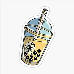 Katseye Manon Boba Tea Sticker