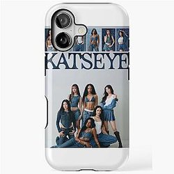 Katseye Denim iPhone Tough Case