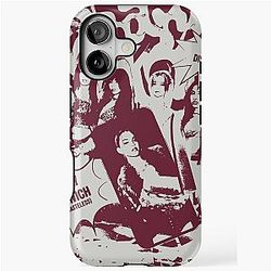 Gnarly Red iPhone Tough Case