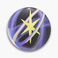 KATSEYE Logo Hand Drawn Sticker Pin