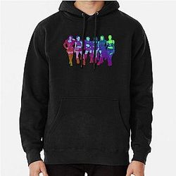Psychedelic Katseye Pullover Hoodie