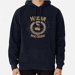 Megan Dual Cherry Art Pullover Hoodie