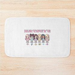 Katseye Music K-Pop Graphi Walking Bath Mat