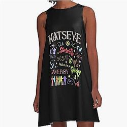 Katseye Beautiful Chaos World Tour A-Line Dress