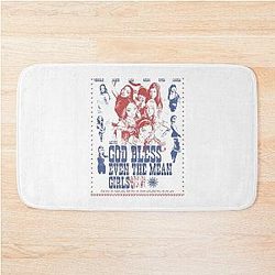 Katseye Girl's vintage concert bath mat