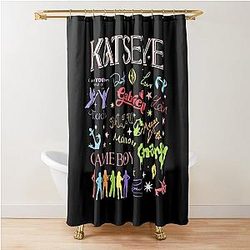 Katseye Beautiful Chaos World Tour Soft is Strong Shower Curtain