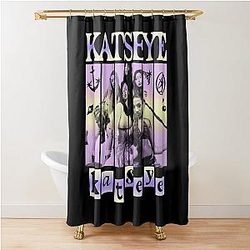 Katseye Beautiful Chaos World Tour Gnarly Soft is Strong Shower Curtain