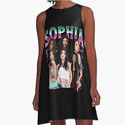 Sophia Katseye Merch A Line Dress