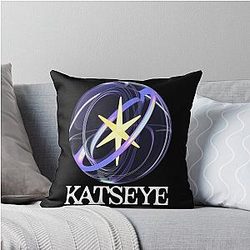 Katseye Cover Logo Throw Pillow