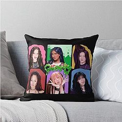 Katseye Art Throw Pillow
