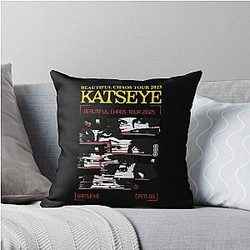 Katseye Kpop - The Beautiful Chaos Tour Throw Pillow