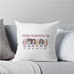 Katseye K-Pop Graphic Throw Pillow