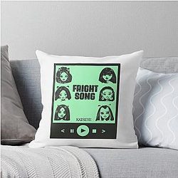 Fright Song Katseye Throw Pillow