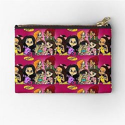 Katseye Cartoon Zipper Pouch