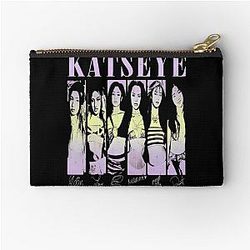 Vintage Katseye Music Katseye Kpop Graphics Katseye Beautiful Chaos Zipper Pouch