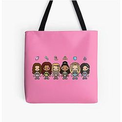 Katseye All Over Print Tote Bag