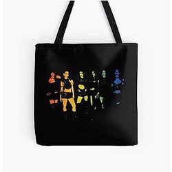 Rainbow Gnarly Katseye Tote Bag