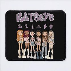 Katseye Beautiful Chaos World Tour Gnarly Soft is Strong Mouse Pad