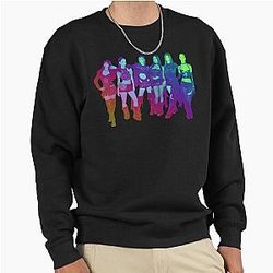 Psychedelic Katseye Pullover Sweatshirt