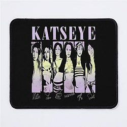Vintage Katseye Music, Kpop Graphics, Beautiful Chaos Mouse Pad