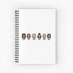 Katesye Toeca Bac Spiral Notebook
